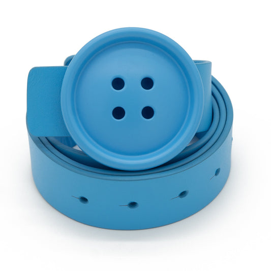 BLUE BUTTON BELT