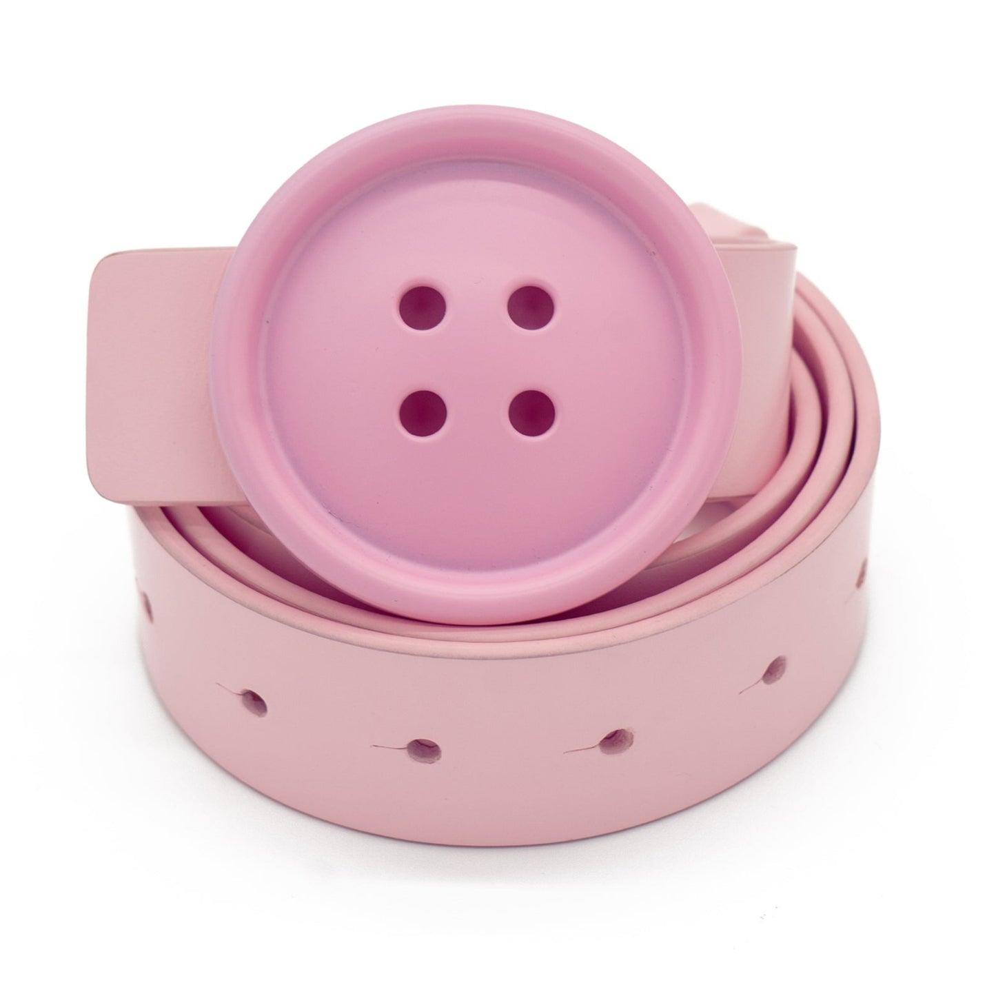PINK BUTTON BELT