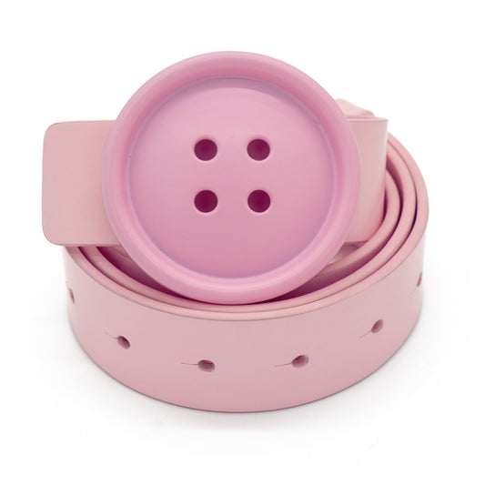 PINK BUTTON BELT