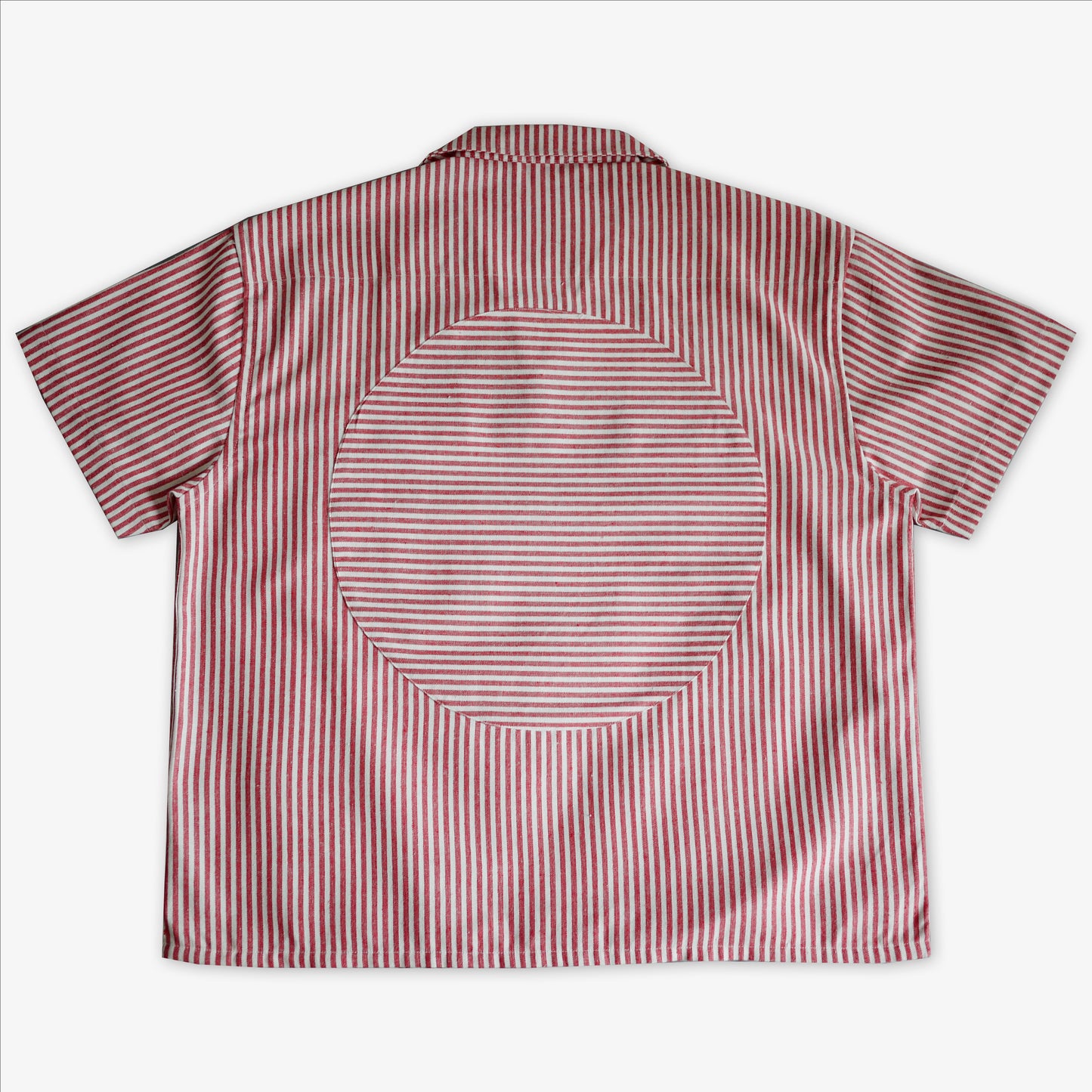 Striped Button Up (RED)