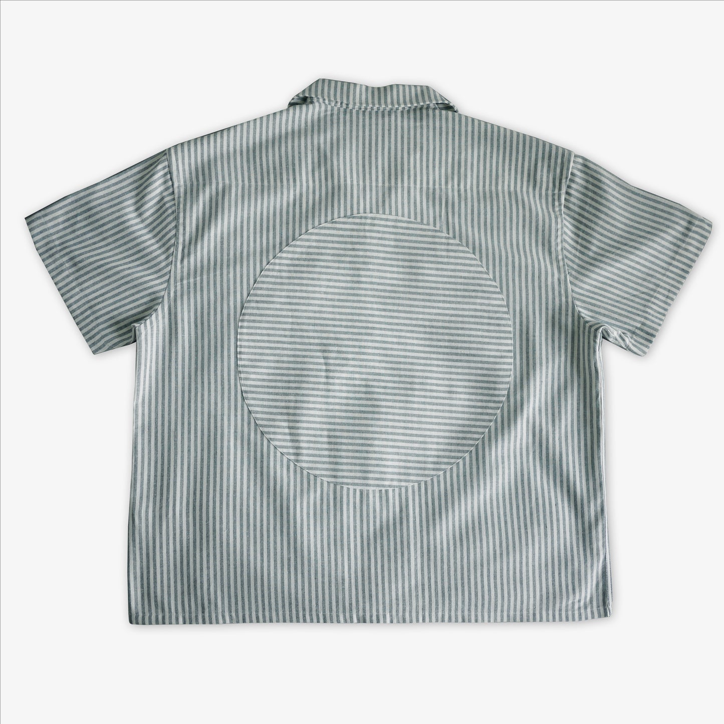 Striped Button Up (TURQUOISE)